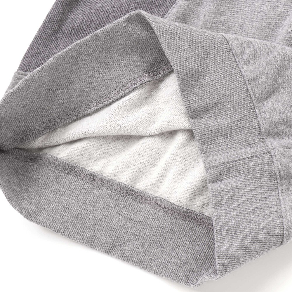 円形切り替えBIG裏毛トレーナー(100~160cm) グレー 110cm