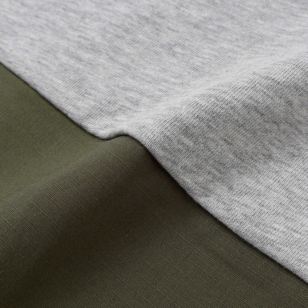 リップストップ切替カレッジロゴTシャツ(100~160cm) グレー 100cm