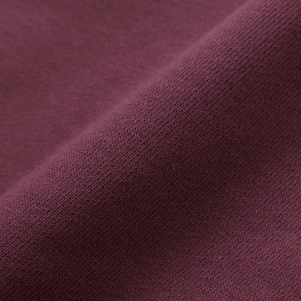 裏毛起毛リボン付きトレーナー(80~130cm) ボルドー 80cm