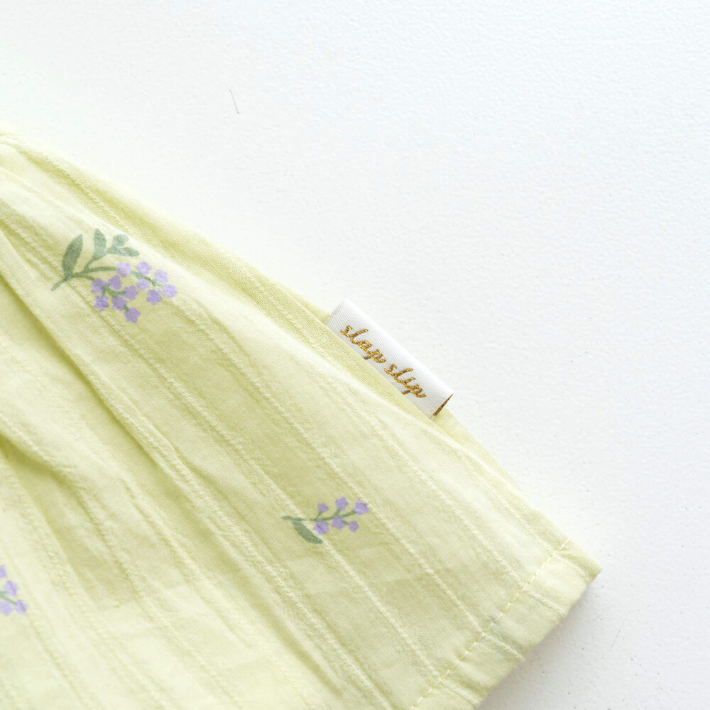 チューリップ ラベンダー ドビー ワンピース (90~130cm) ホワイト系 110cm