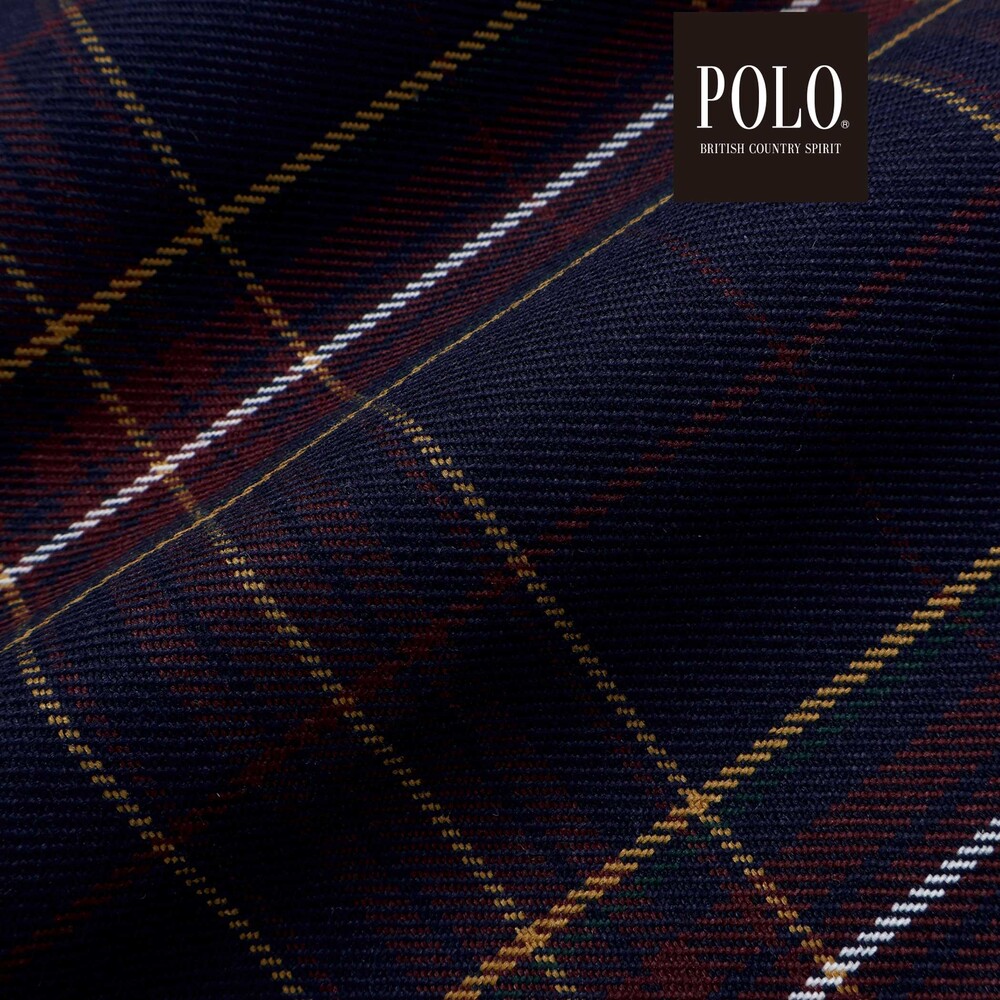 【POLO BCS(ポロ・ビーシーエス)×SLAP SLIP】切り替えシャツ(80~130cm) ベージュ系 80cm