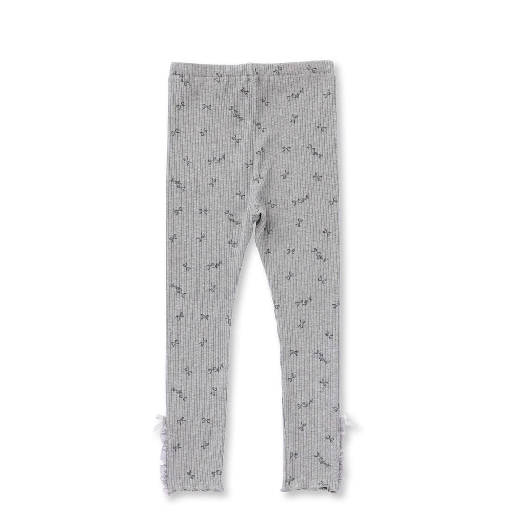 お揃い】裾リボンチュールレギンス(80~130cm)(80cm ピンク): ボトム