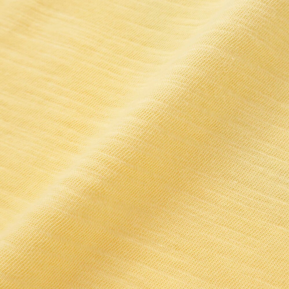 【お揃い】ポシェットトロンプイユ半袖Tシャツ(80~130cm) イエロー 80cm