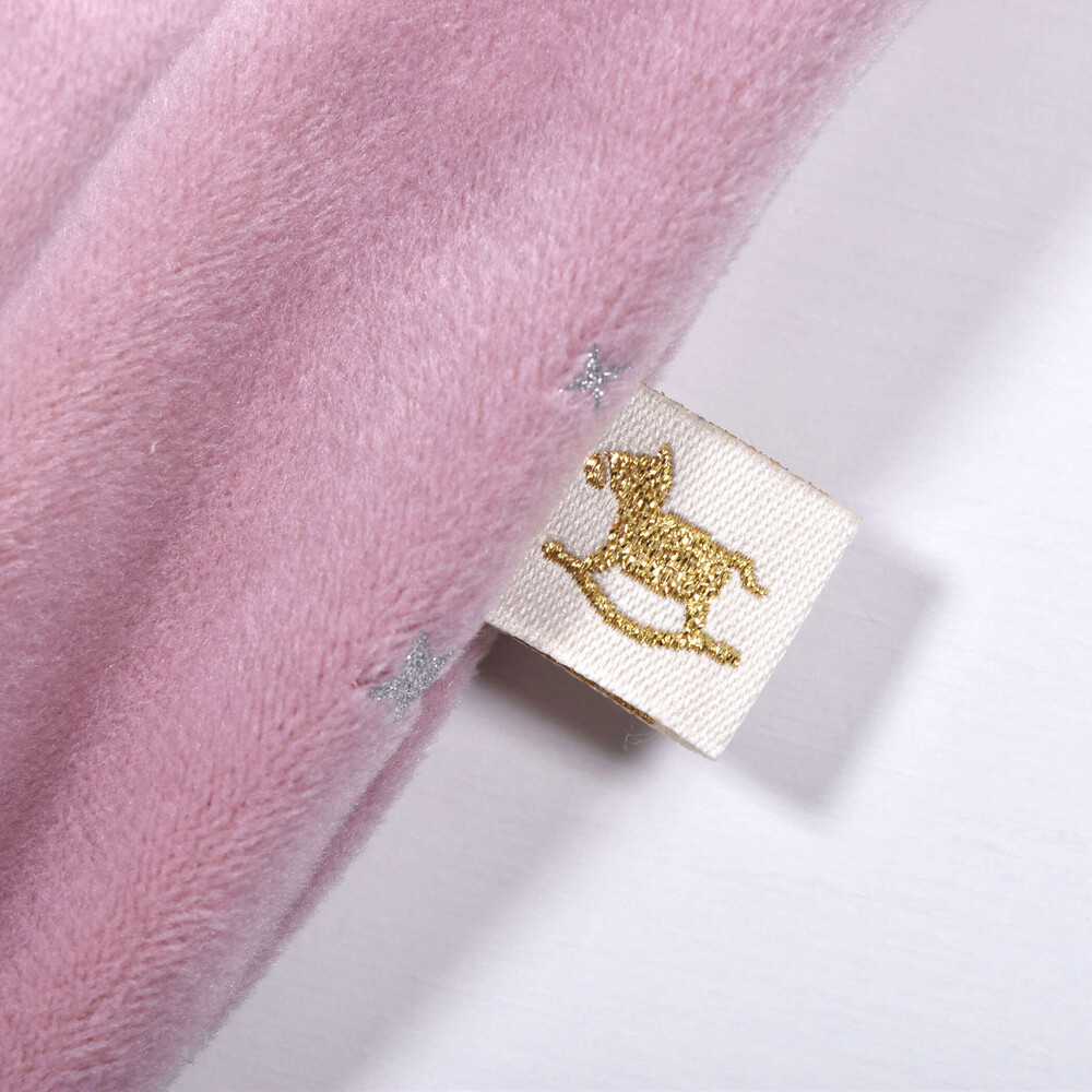 ドットレース ティアラ 刺繍 裾 ギャザー 2WAYオール ベビー (50~70cm) ピンク系 ワンサイズ