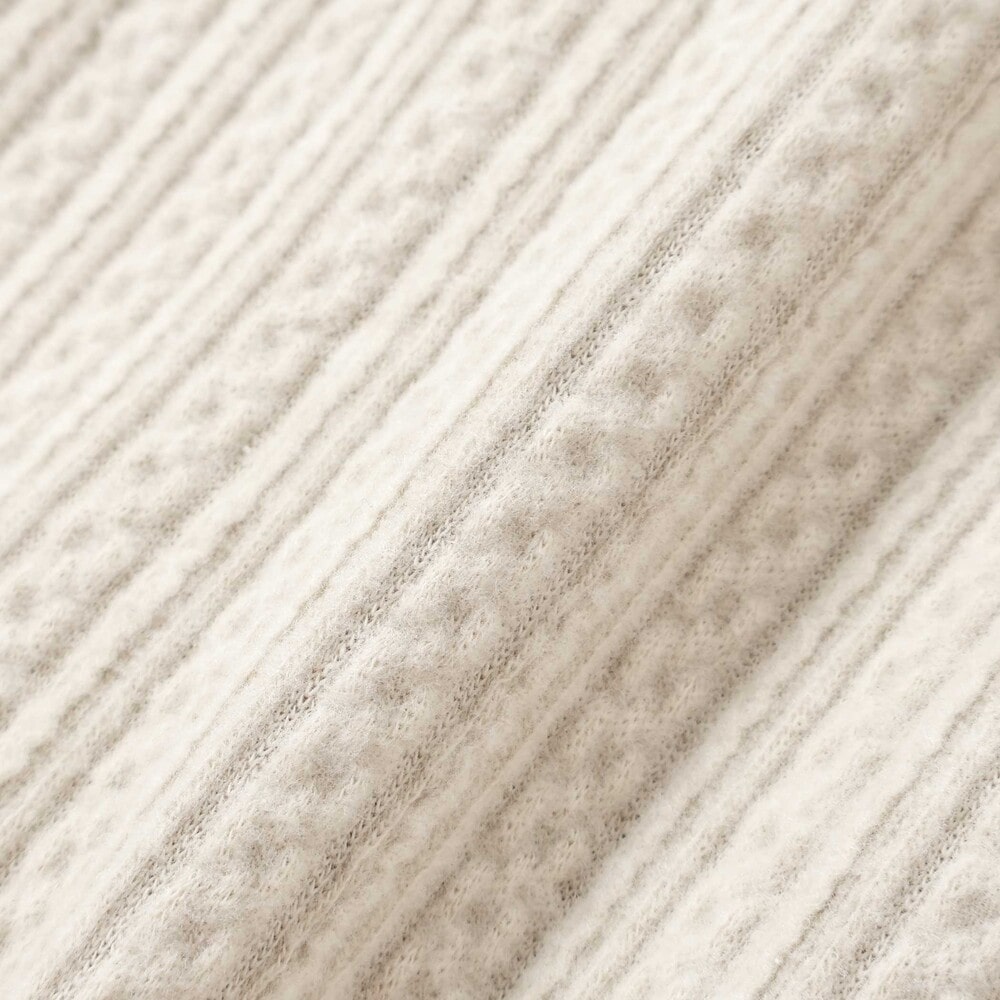 アニマルウサギイヌ恐竜モコモコおしりモチーフロンパース(60~80cm) ベージュ(イヌ) 60cm