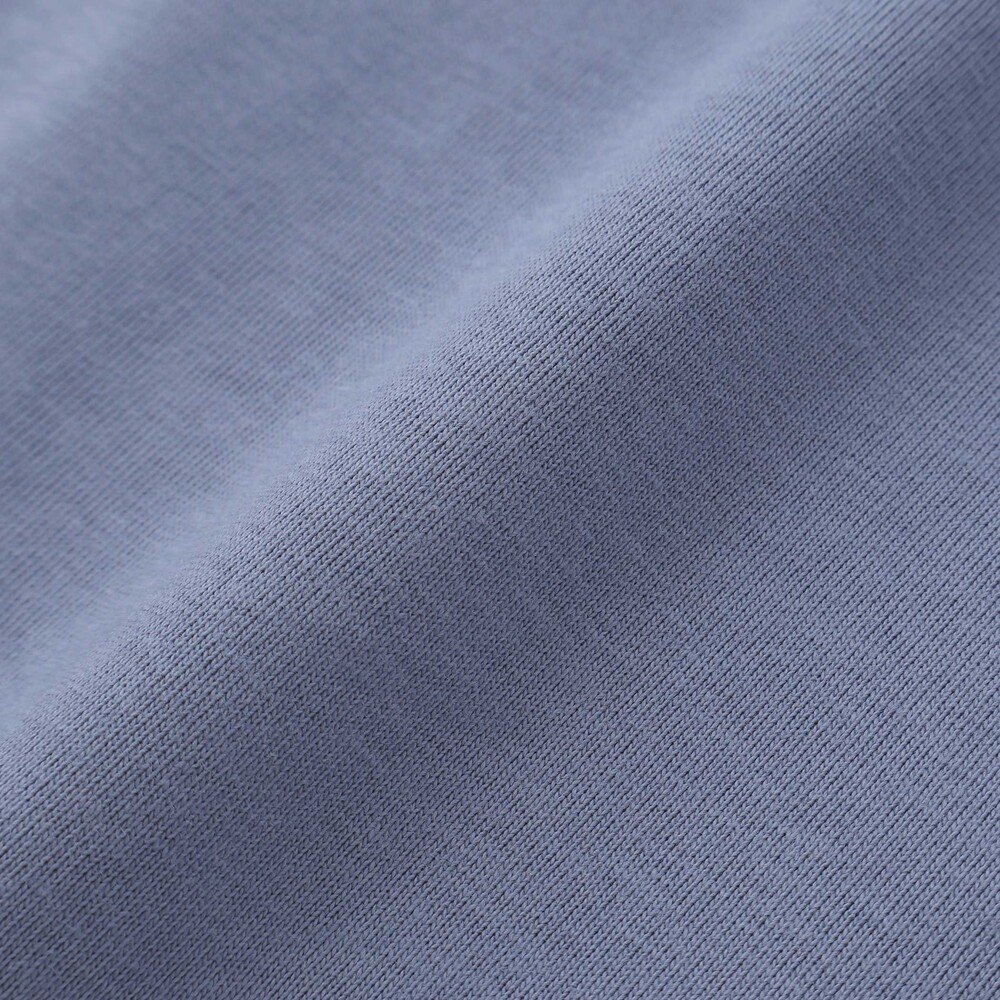 ニットレース長袖Tシャツ+半袖Tシャツセット(110~150cm) ブルー 110cm