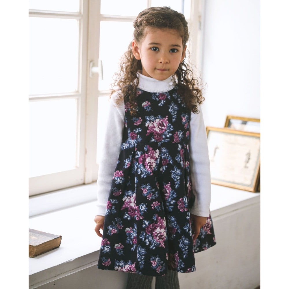 子供服べべの公式通販サイト Bebe Mall ブーケ プリント ネル 起毛 ワンピース 90cm 150cm 90cm ネイビー系 ワンピース ベベ モール オフィシャルオンラインストア 子供服べべの公式通販サイト Bebe Mall ブーケ プリント ネル 起毛 ワンピース 90cm 150cm 90cm ネイビー系 ワンピース ベベ モール オフィシャルオンラインストア