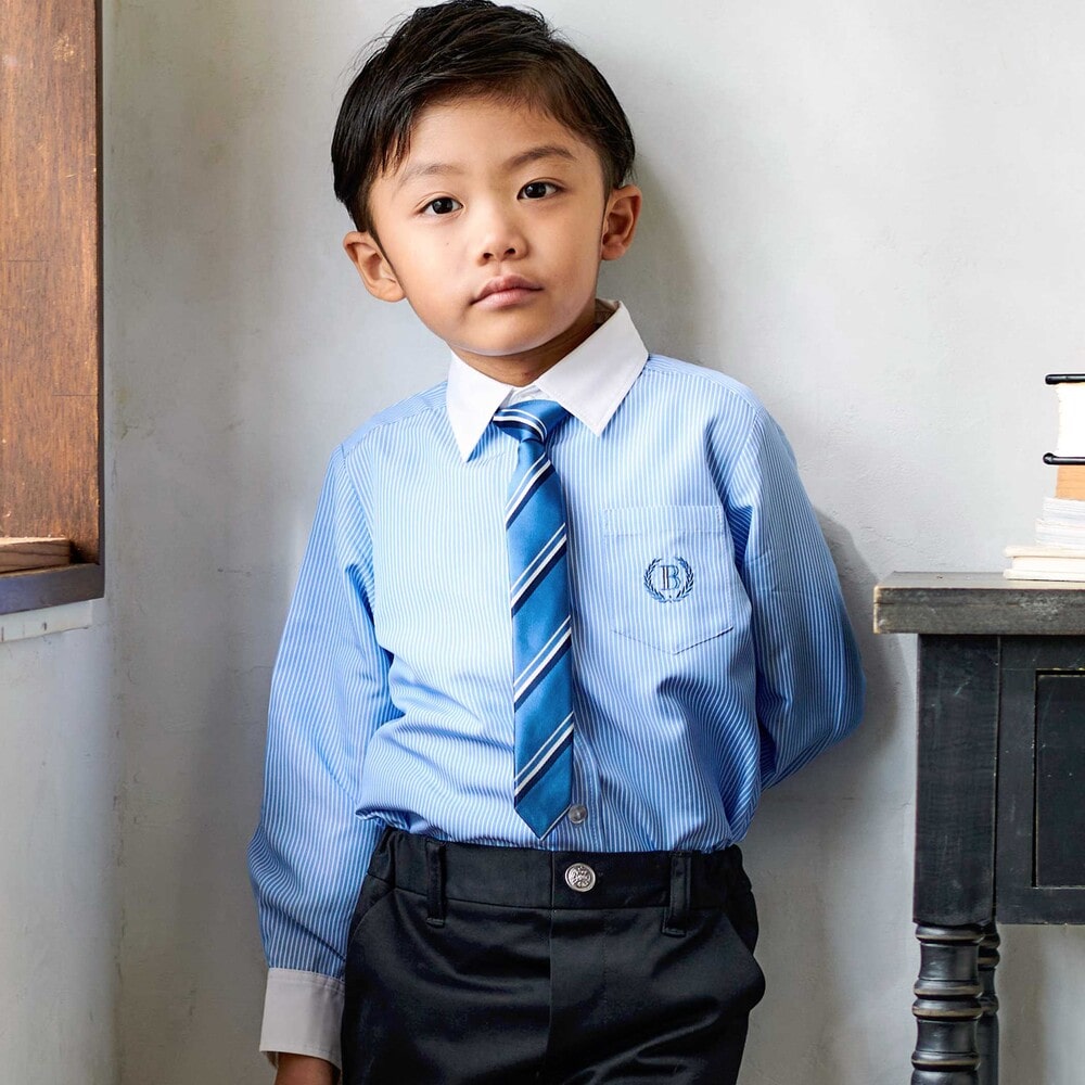 長袖レギュラーシャツ