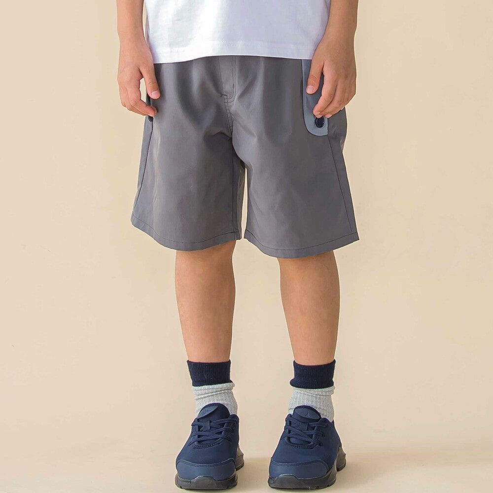 チノストレッチアウトポケットミリタリーハーフパンツ