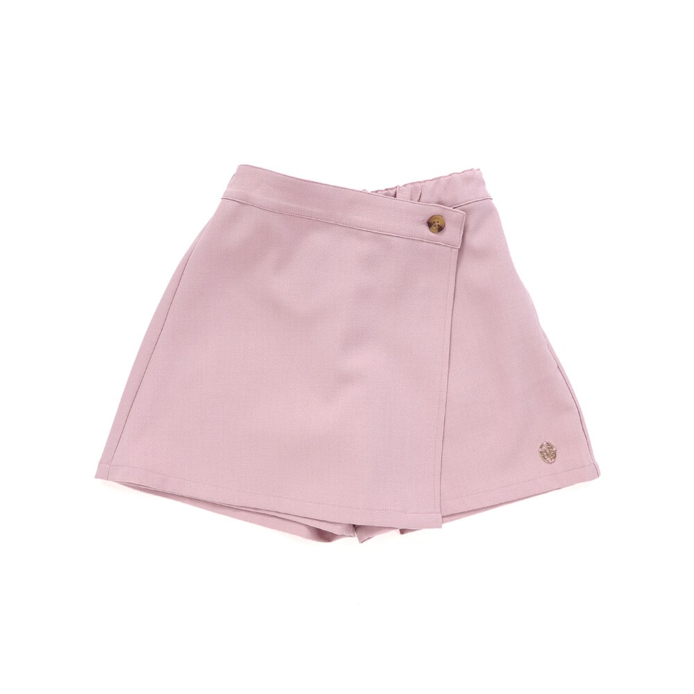 【店舗限定】ラップスカート風キュロットパンツ(95~150cm)<br> ピンク 95cm