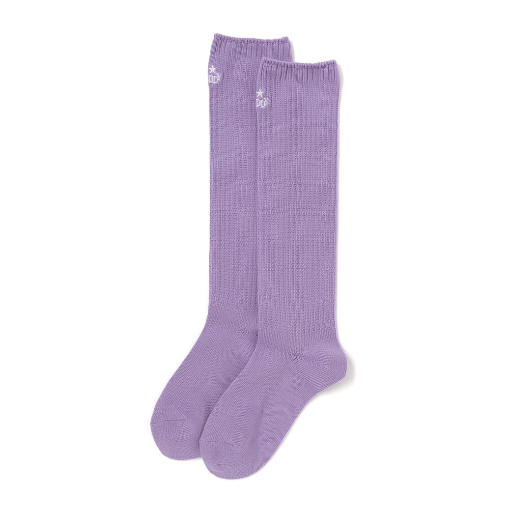 ルーズソックス(19~24cm) パープル 19-21cm