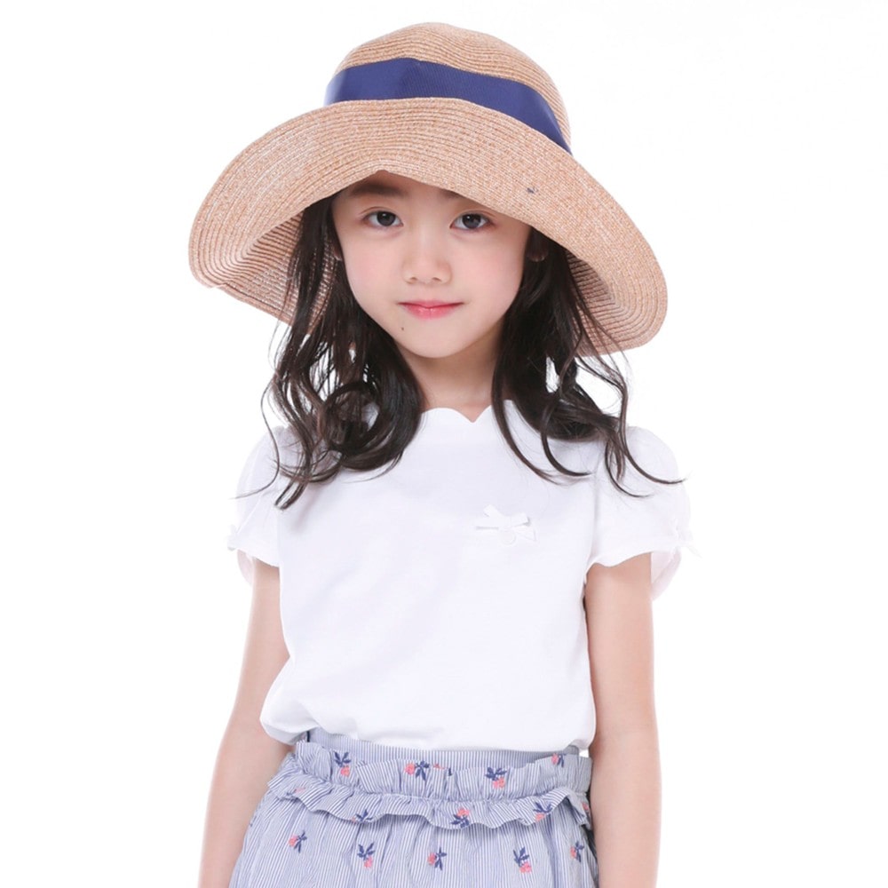 スカラップ リボン ソフト フェミニン Tシャツ (80cm~100cm) ホワイト 100cm