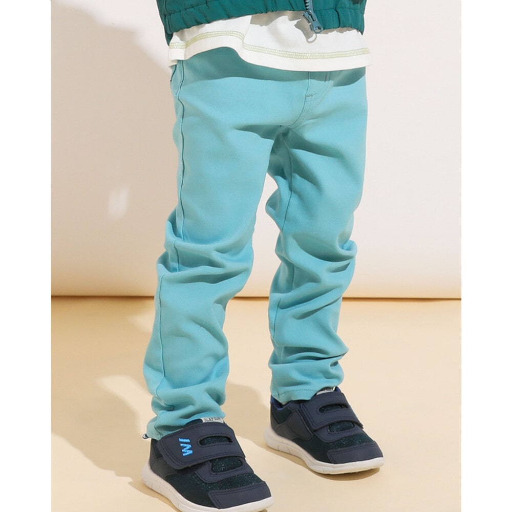 らくのび スーパーストレッチ ツイル カラー パンツ (80~130cm)(110cm ピンク): ボトム【女の子・男の子の子ども服と言えば】-子供服べべの公式通販サイト  「BEBE MALL」
