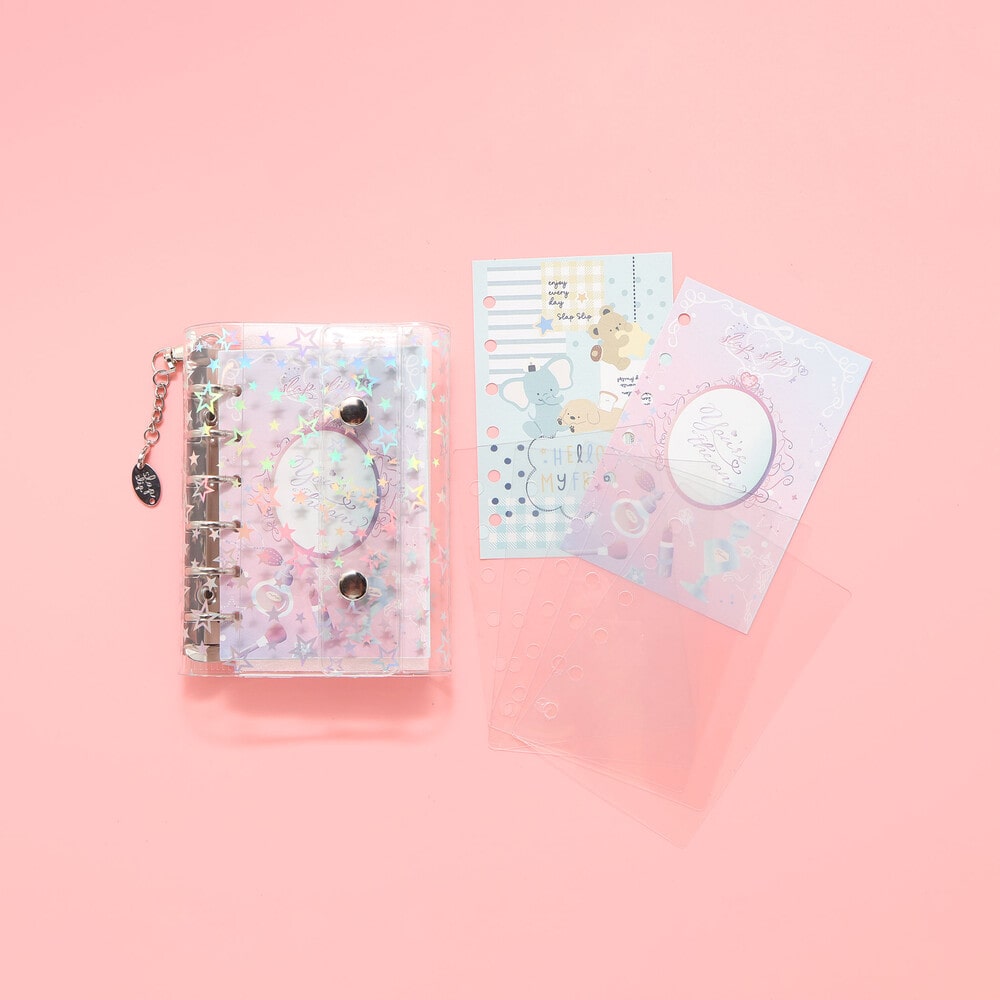 キラキラ可愛い★シール帳 ホワイト ワンサイズ