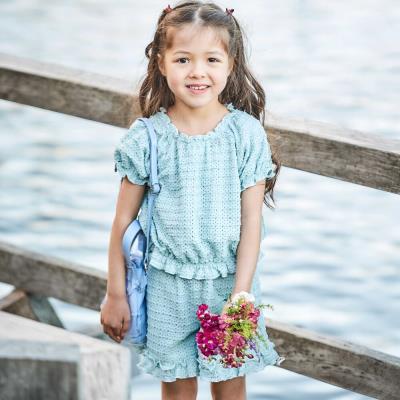 (キャミソール付き)ストレッチレースフリルセットアップ(90~140cm)