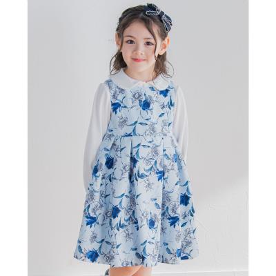 くしゅくしゅチュールドッキングワンピース(80~140cm)(80cm