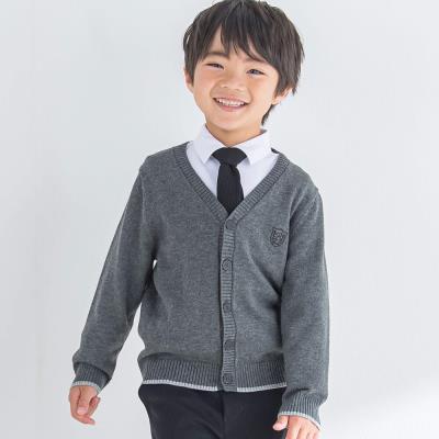 Vネックニットカーディガン(90~140cm)