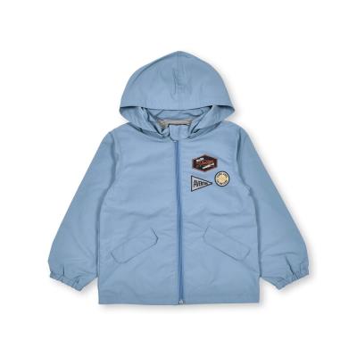 ヴィンテージタフタフード付きジャケット(90~150cm)(90cm ブルー