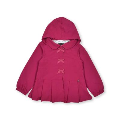 BEBE ベベ アウター グログランタフタプリーツブルゾン(90～150cm)(90cm ピンク