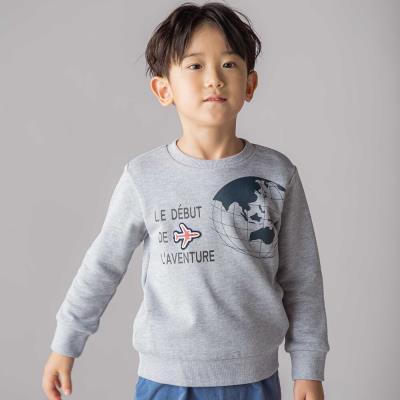 【JALコラボ】地球儀＆飛行機ワッペントレーナー(90~140cm)