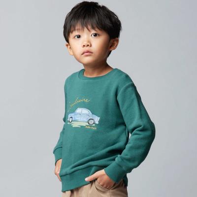 マシュマロウラケ水彩風クラシックカートレーナー(80~150cm)