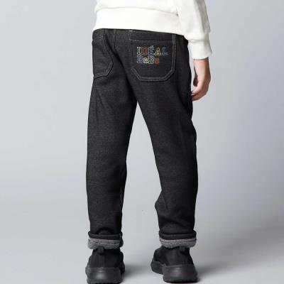 デニムムートン裏ファーストレートロングパンツ(80~160cm)