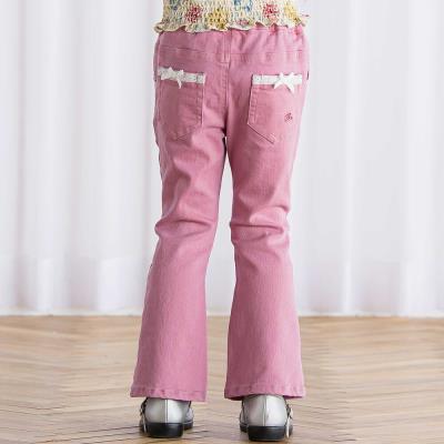 ジョグデニムフレアロングパンツ(90~160cm)