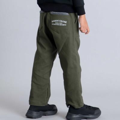 ベロアパイピングアウトポケットツイルロングパンツ(80~160cm)