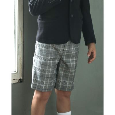 グレン チェック ハーフ パンツ （110～130cm）(110cm ブラック系 