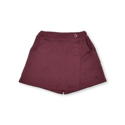 千鳥ジャガードラップショートパンツ(90~150cm)