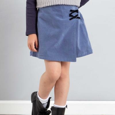 モールスキンラップスカート風ショートパンツ(90~160cm)