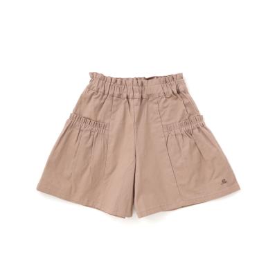 サイド切り替えフリルツイルショートパンツ (90~150cm)