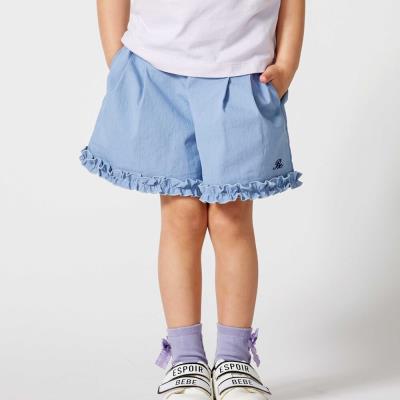 ストレッチワッシャー裾フリルショートパンツ(90~150cm)