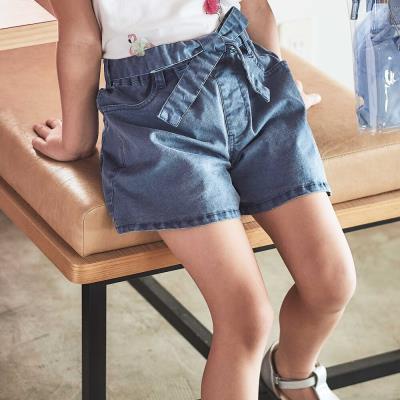 カラーツイルベルト付きサファリショートパンツ(90~160cm)