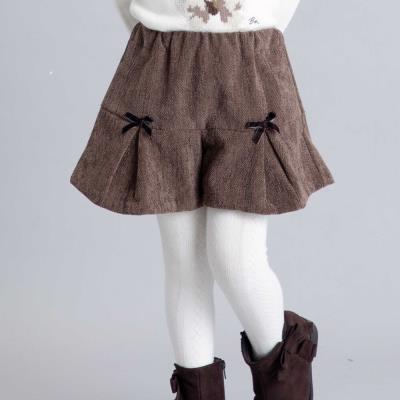 ヘリンボン切替プリーツショートパンツ(80~150cm)