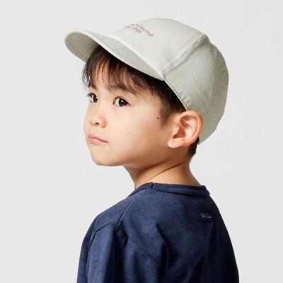 【アジャスター付】ロゴ刺しゅうキャンバスキャップ(52~56cm)