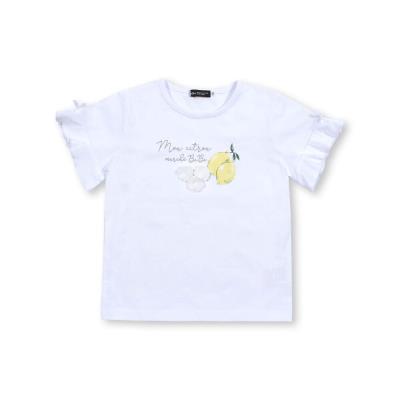 レモンプリントTシャツ(90~150cm)(90cm ホワイト): トップス【べべ