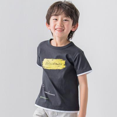 ★美品★ミキハウス プッチ〜 ブラック Tシャツ 130・120 新品ミキハウスプッチー半袖Tシャツ120 ブラック