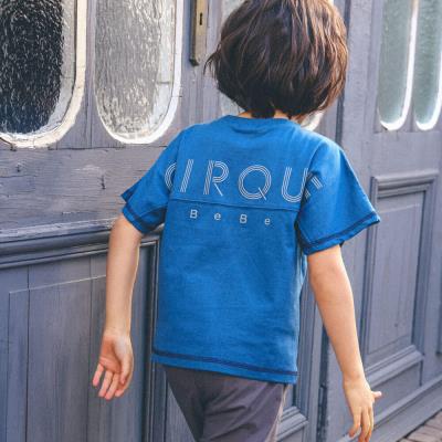 天竺リフレクターロゴBIGTシャツ(90~150cm)