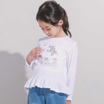 【ベベ】 46works tシャツ ロンT セット TOKI長袖Tシャツ 喜人 KJ-02101 和柄 和風 ロングTシャツ 鴇