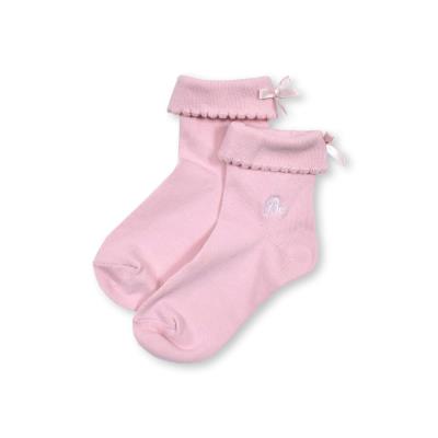 リボン付き折り返しソックス(11~24cm)