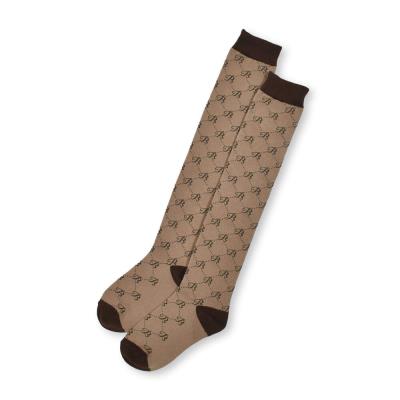 ロゴジャガードオーバーニーハイソックス (15~24cm)