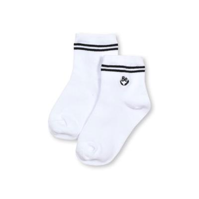 刺しゅう入りクルーソックス(11~24cm)