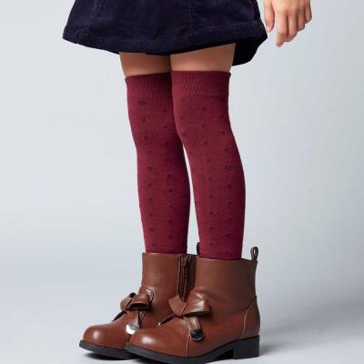 ハートドットニーハイソックス(15~24cm)