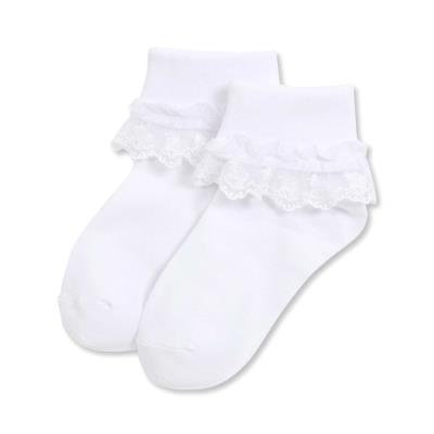 レース付き折り返しショートソックス(11~24cm)