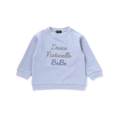 カノコチェーンステッチロゴ長袖Tシャツ(80~100cm)