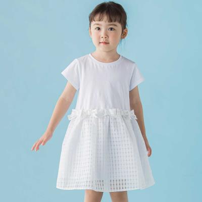 【限定商品】天竺Tシャツ＋ギンガムチェックドッキングワンピース(95～150cm)