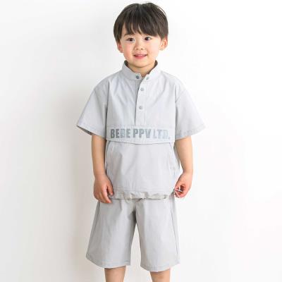 【限定商品】タフタアノラックデザイントップス＆ハーフパンツ セット(95～150cm)