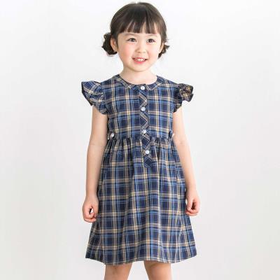 【限定商品】【お揃い】クラシカルチェック柄フリルワンピース(95～150cm)