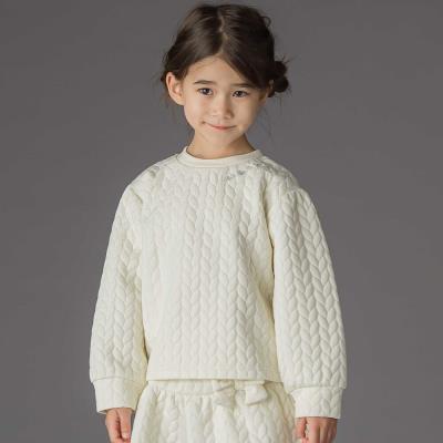 【限定商品】【お揃い】キルトジャガードトレーナー(95~160cm)【LIMITED EDITION】